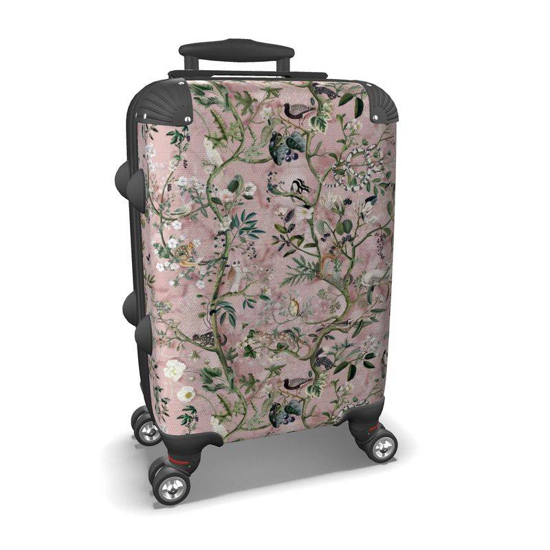 Pink suitcases sale
